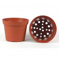 6 Inch TEKU Plastic Pot Terra Cotta (10 Pack)   557658030